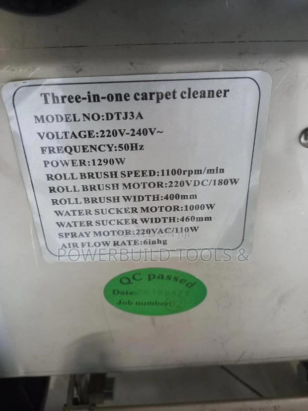 Three in One Carpet Cleaner (Dtj3a) - thumbnail 4