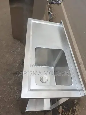 Single Bowl Sink With Work Top