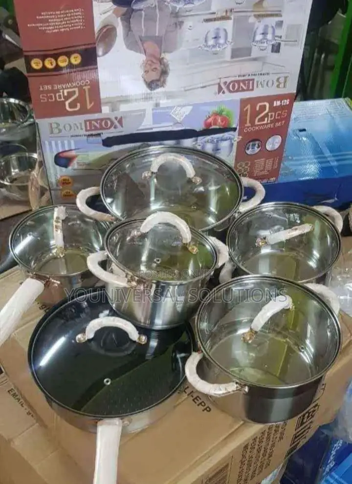 12pieces Bominox Cookware