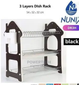 3 Layers Dish Rack -Wooden