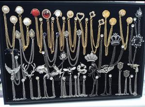 Coloured Lapel Chains - thumbnail 2