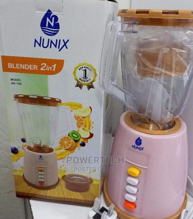 Nunix Blender " - main view