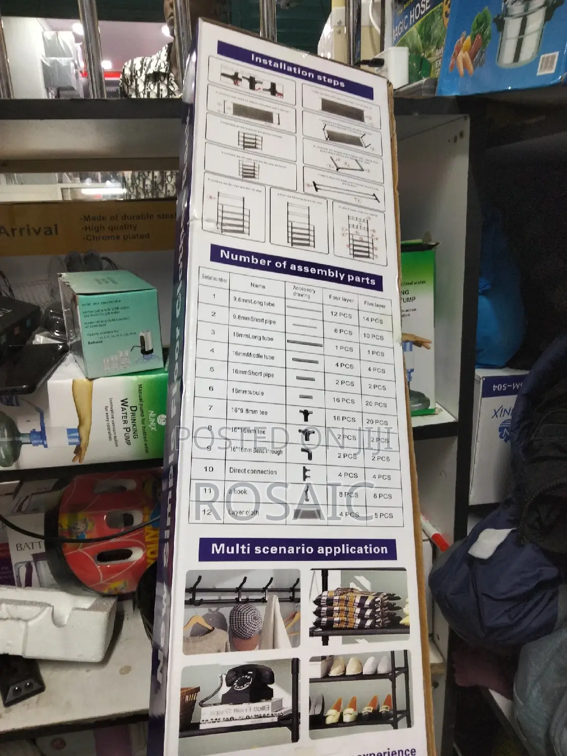 Shoe Rack + Court Hanger