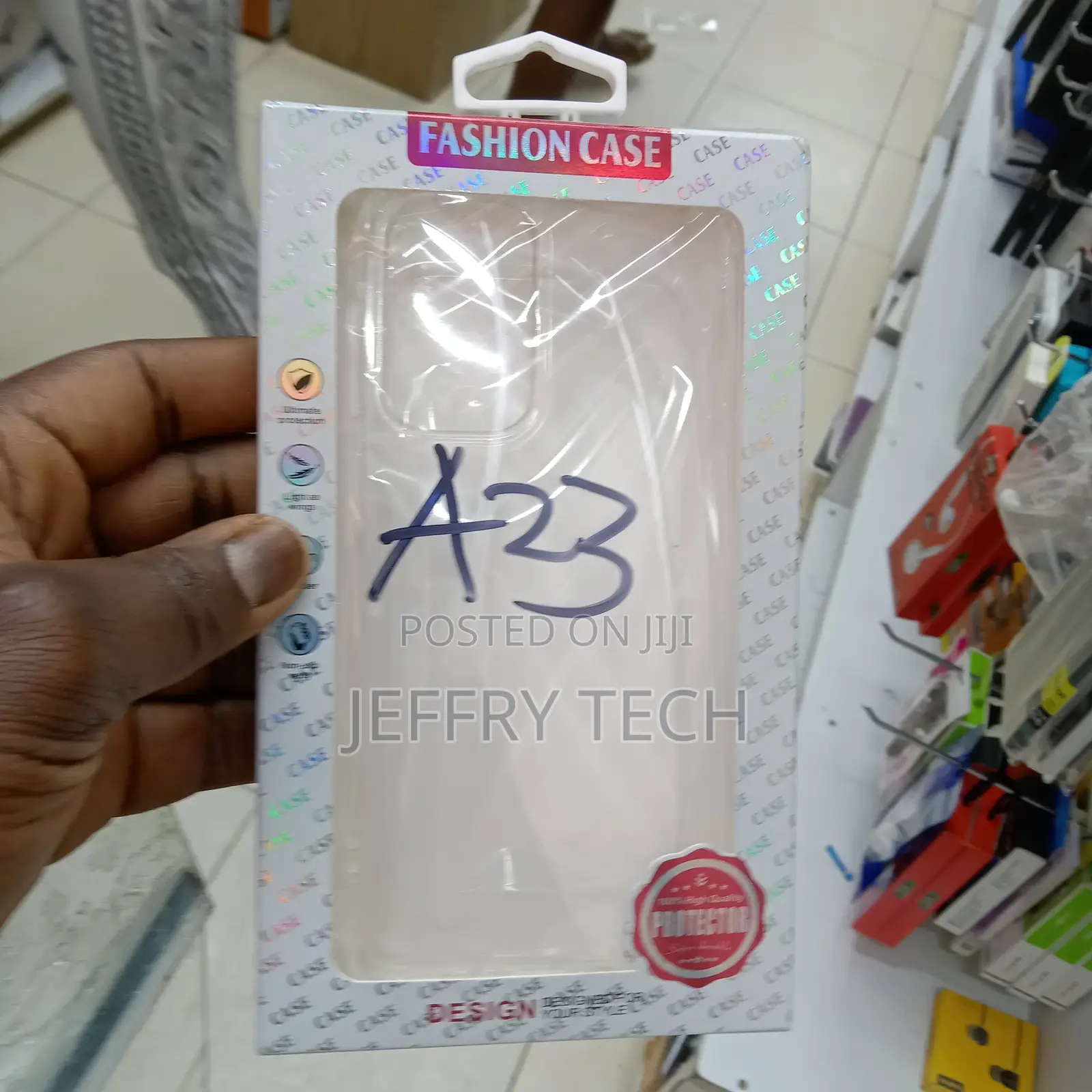 For Samsung Galaxy A23 Clear TPU Shockproof Case