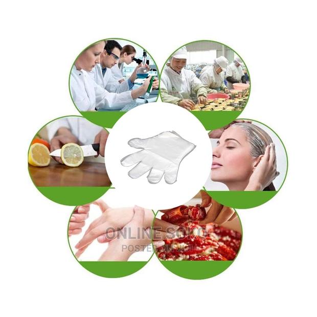 Multipurpose Disposable Polyethylene Gloves – 100 Pcs - thumbnail 6