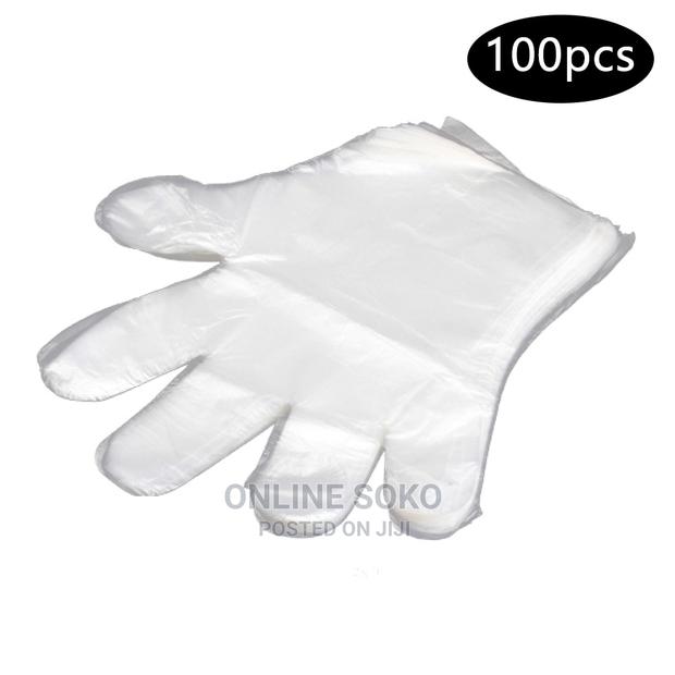 Multipurpose Disposable Polyethylene Gloves – 100 Pcs - thumbnail 2