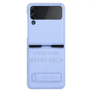 Samsung Galaxy Z Flip 4 3 5G Case Nillkin Vegan PU Leather