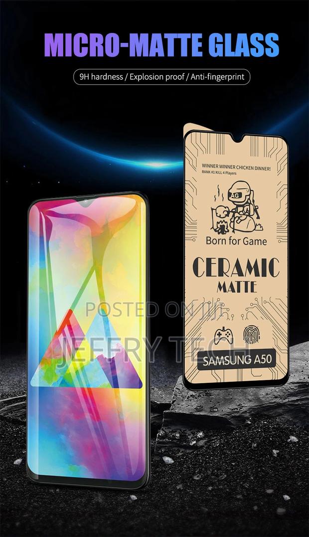 Ceramic Matte Tempered Glass for Samsung Galaxy Note A12 - thumbnail 2