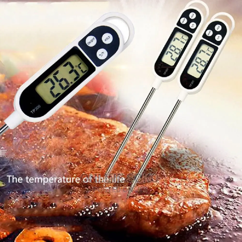 Digital Food Thermometer Probe for Kitchen Laboratory