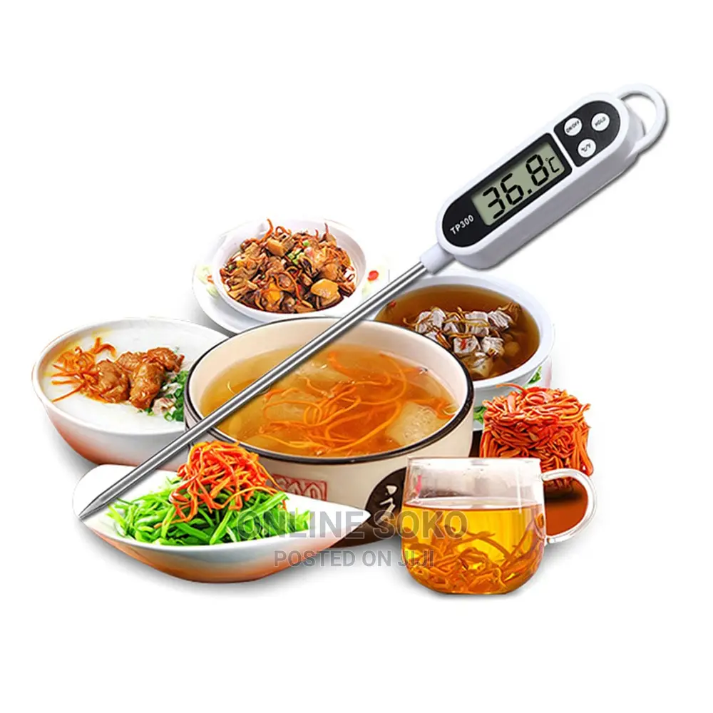 Digital Food Thermometer Probe for Kitchen Laboratory