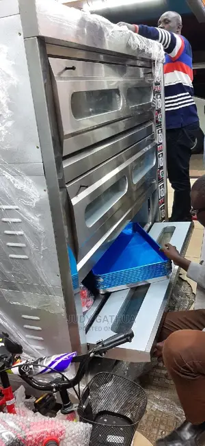 Bakery Oven Three Deck Nine Trays