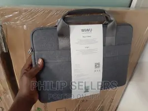 Wiwu Minimalist Laptop Bag Water-Resistant Multi-Pockets Lar