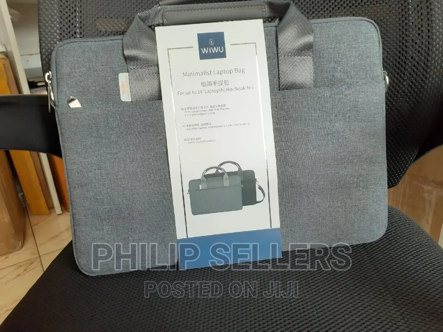 Hand Bag Black for Macbook 14 Inch