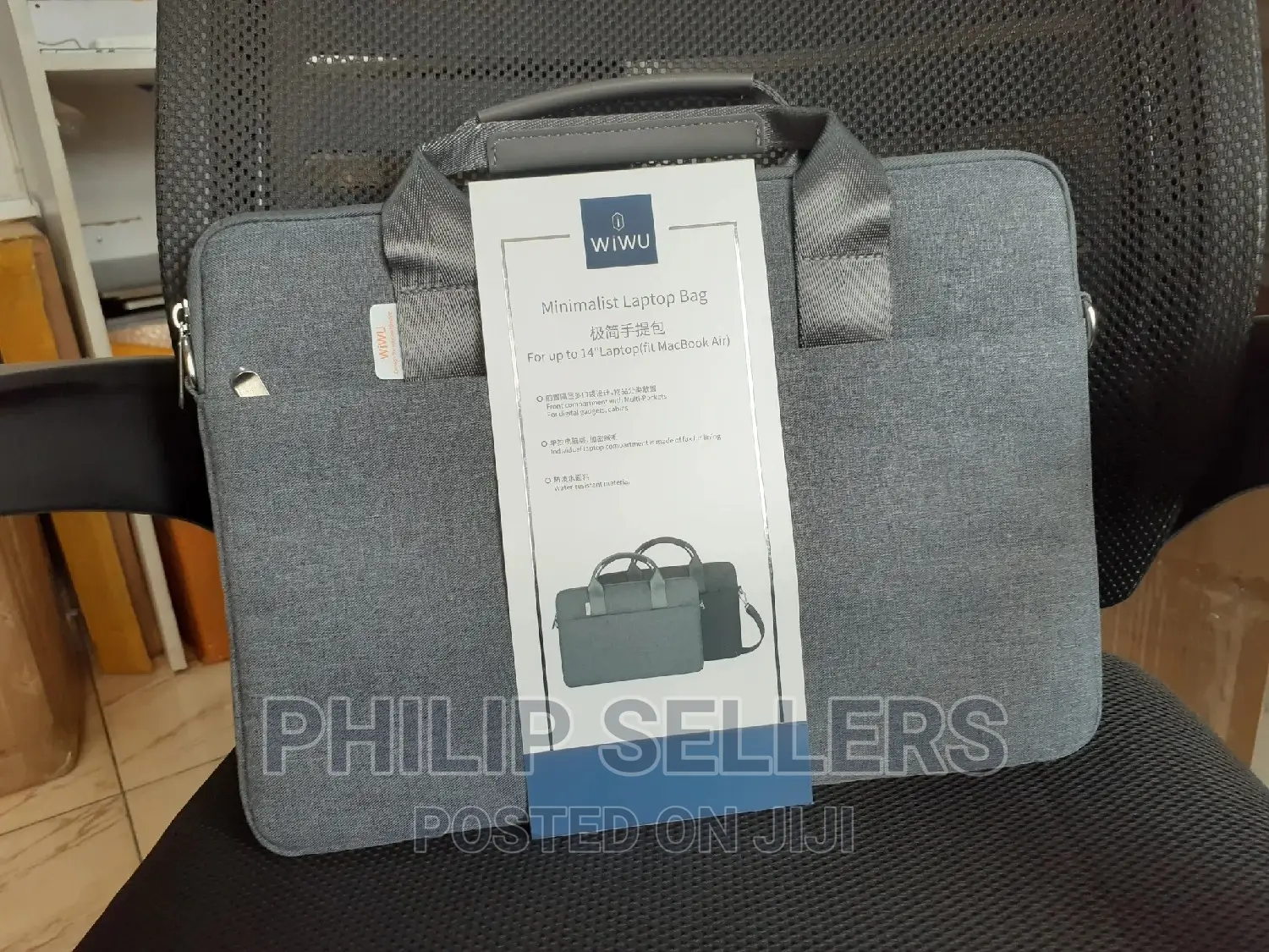 Hand Bag Black for Macbook 14 Inch