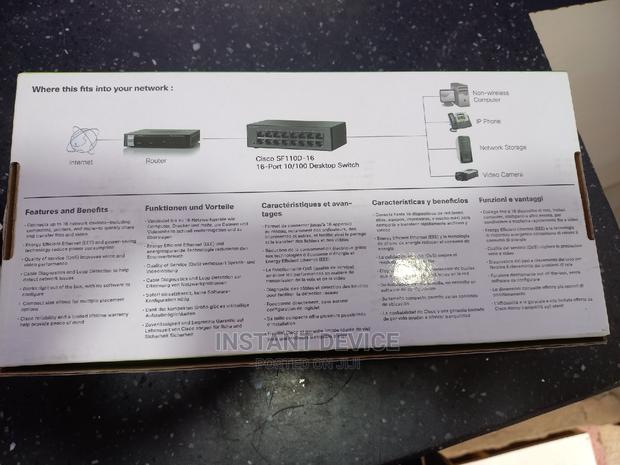 Cisco 16 Port Desktop Switch - thumbnail 4