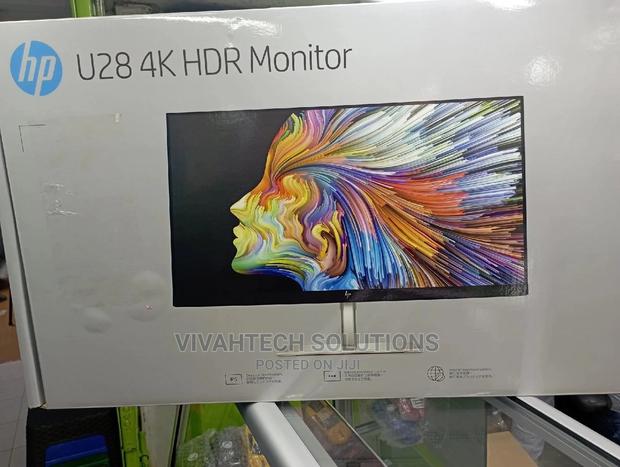 HP U28 Utra Slim Hdr Monitor - main view