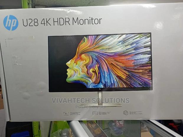 HP U28 Native Resolution UHD (3840 X 2160) Monitor - main view