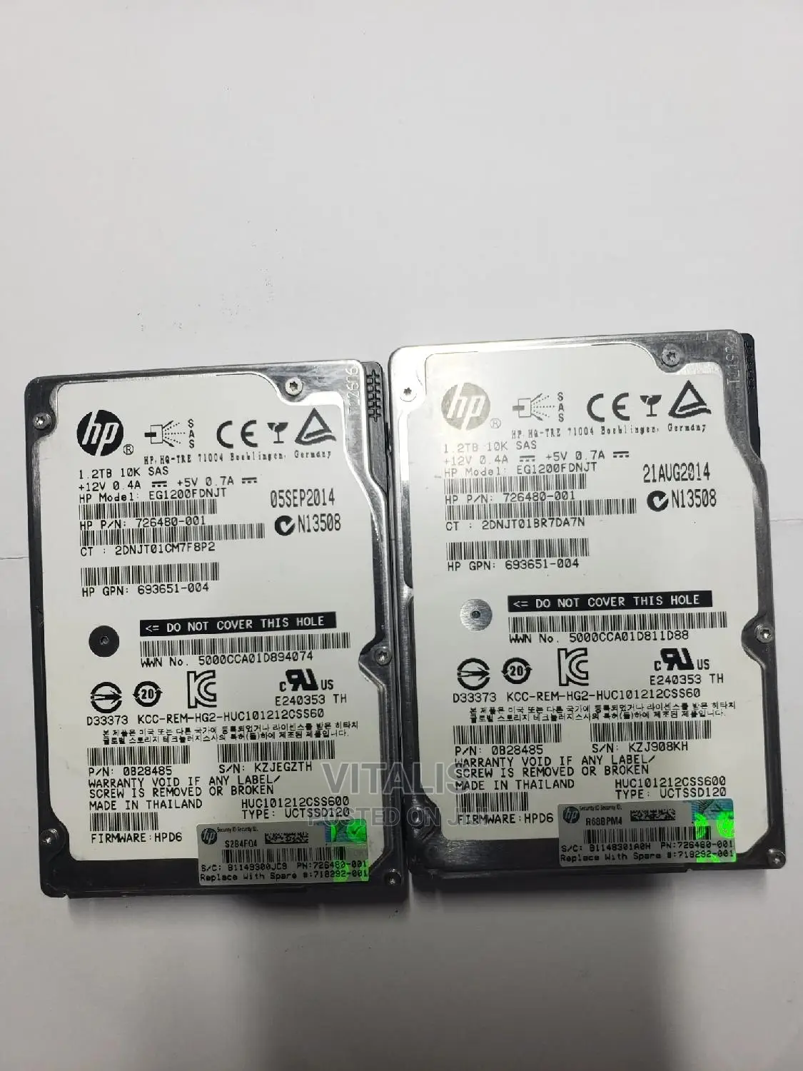 HP SAS Drives 1.2tb 2.5-Inch.