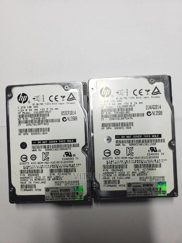HP SAS Drives 1.2tb 2.5-Inch.