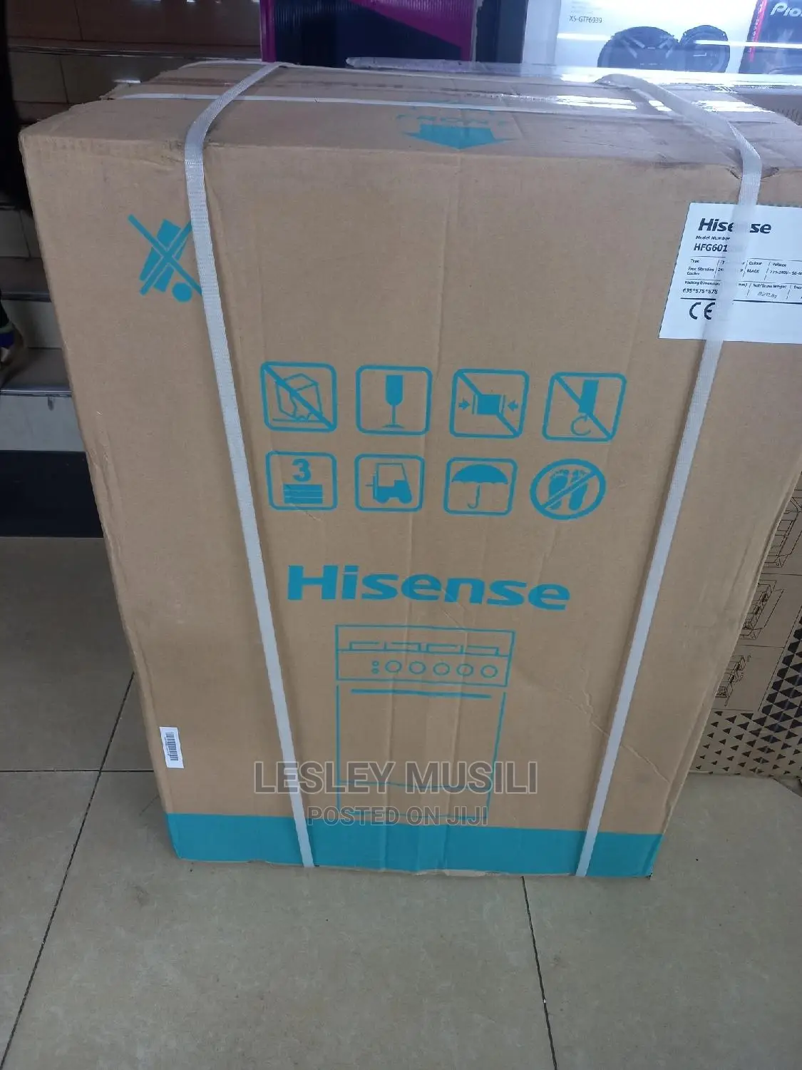 Hisense 60 by 60 Cooker All Gas