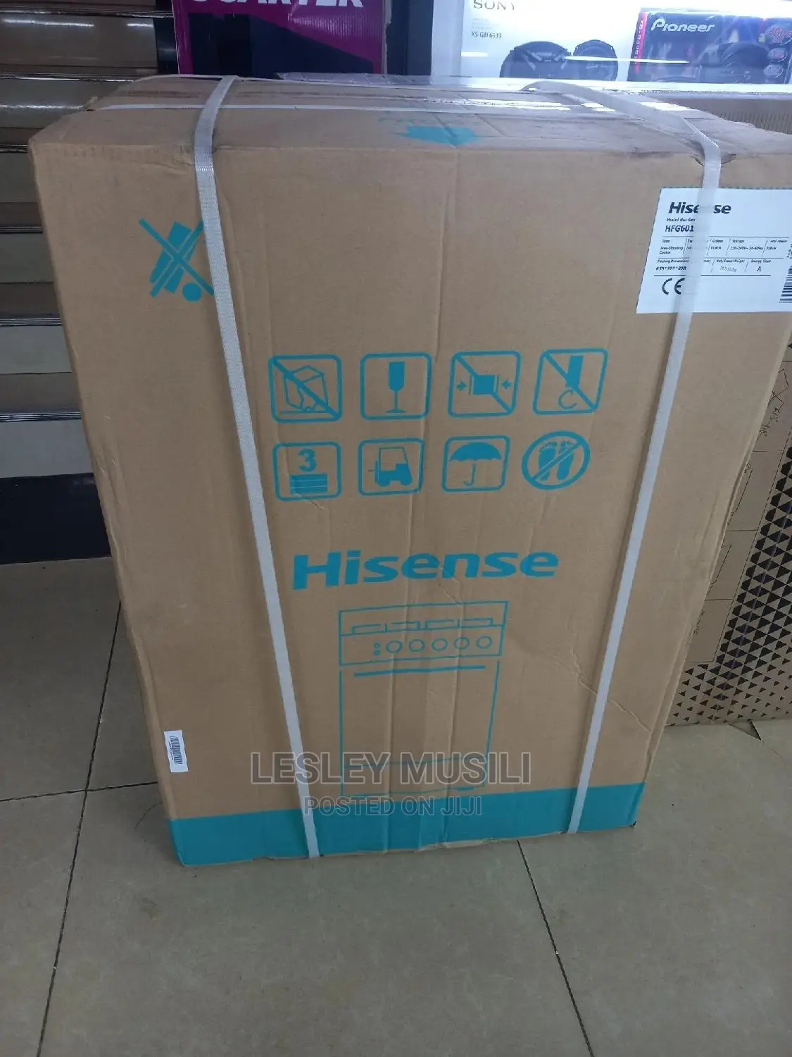 Hisense 60 by 60 Cooker All Gas