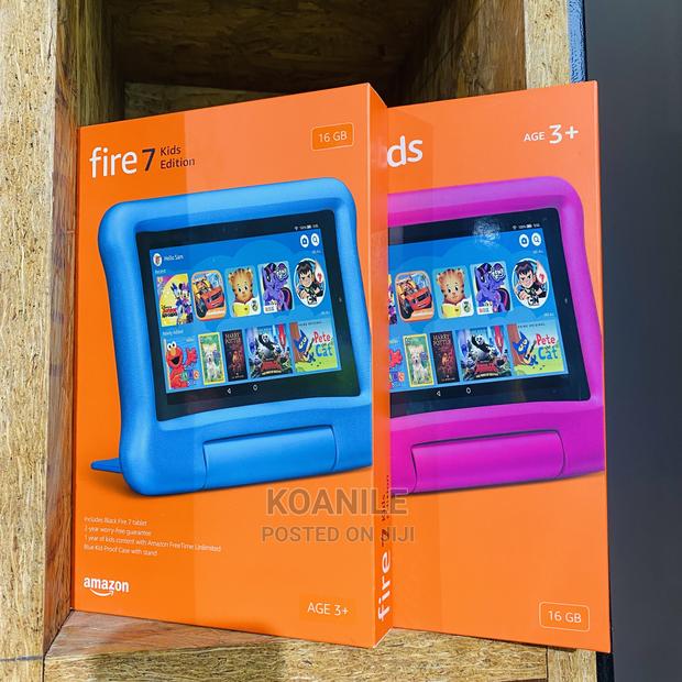 New Amazon Fire 7 Kids Edition 2019 16 GB Blue