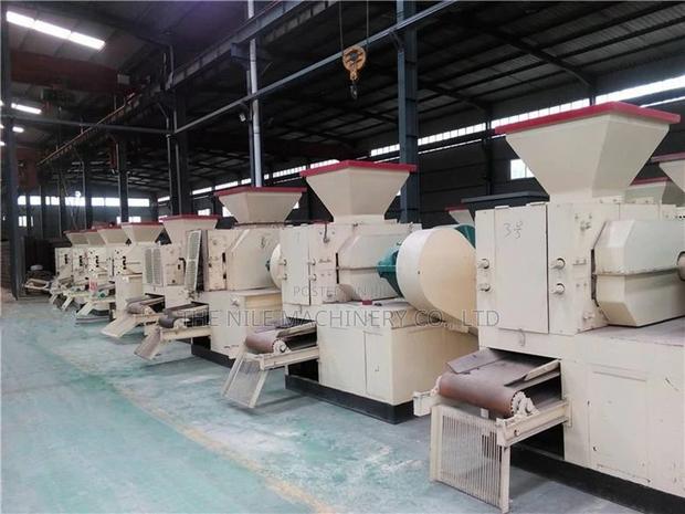 Charcoal Coal Dust Fines Briquetting Making Machine