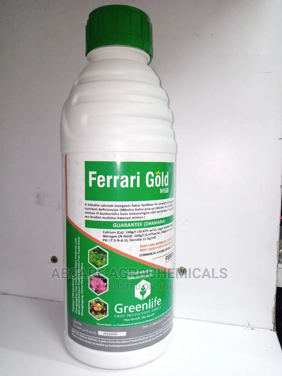 Ferrari Gold Mgb 1 Litre Foliar Fertilizer