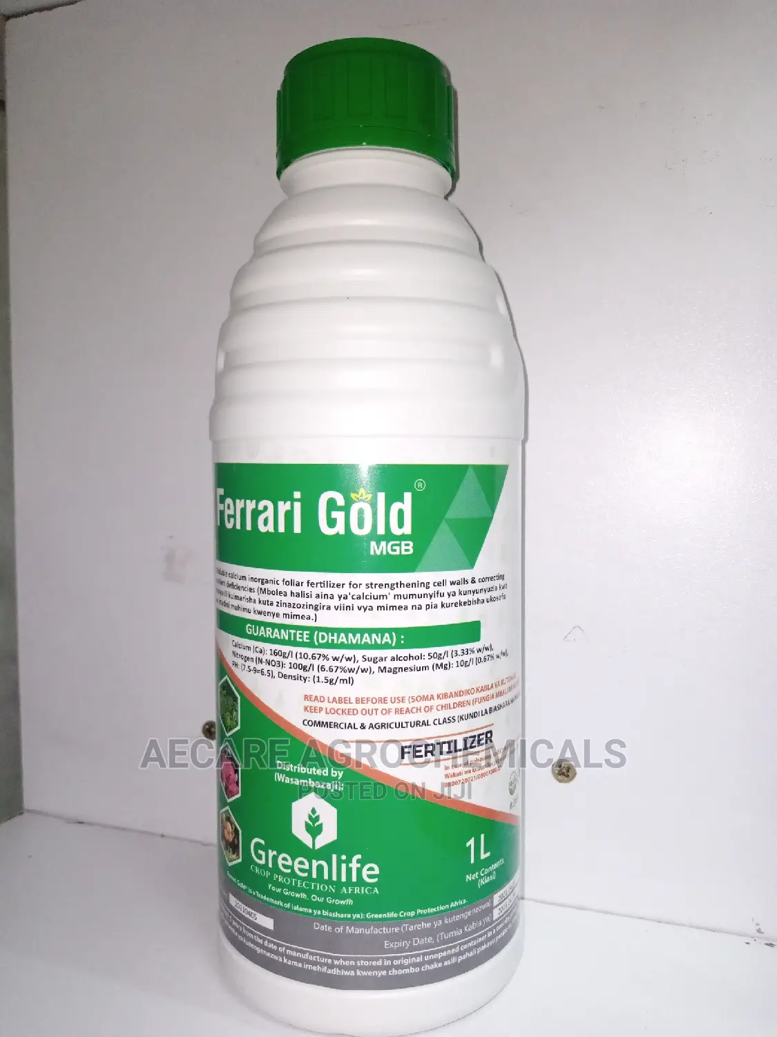 Ferrari Gold Mgb 1 Litre Foliar Fertilizer