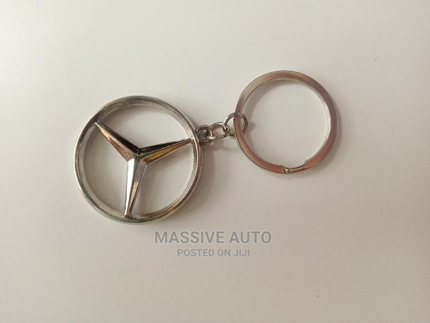 Silver Maceedes Car Key Holder Available - main view