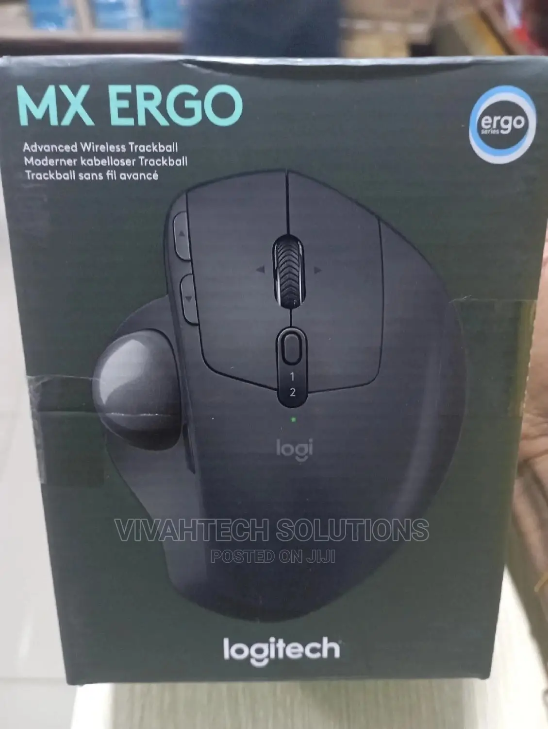 Logitech MX ERGO Advanced Wireless Trackball