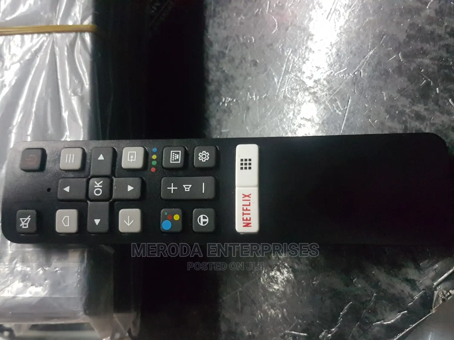 New Smart Tv Remote Black With Youtube