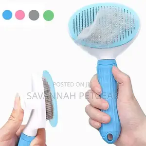 Self Cleaning Slicker Pet Brush for Dogs and Cats