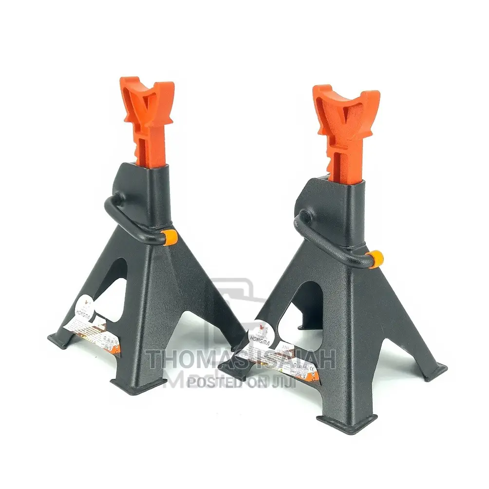 2PCS 3T 6600lb Adjustable Jack Stand 260mm - 435mm