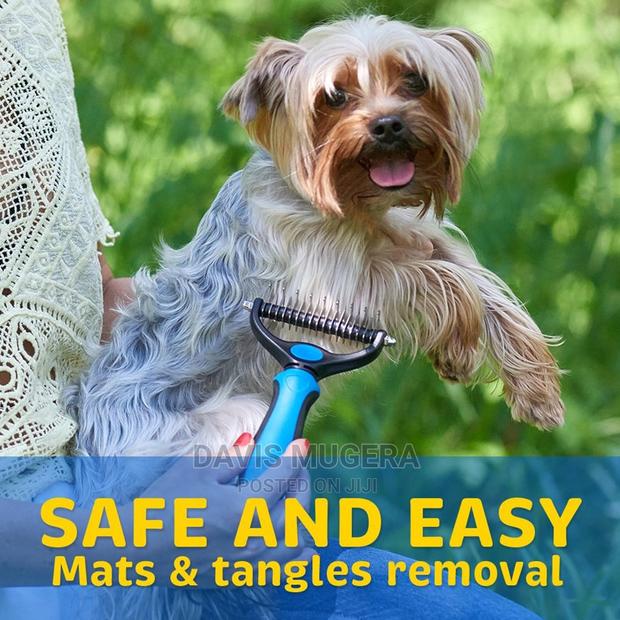 Dematting Double-Sided Dog Rake - thumbnail 5