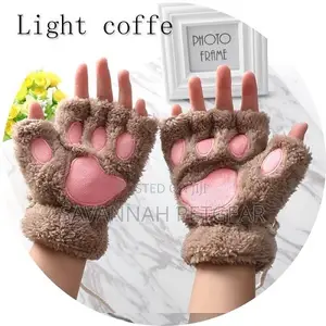Women Warm Paws Fingerless Gloves