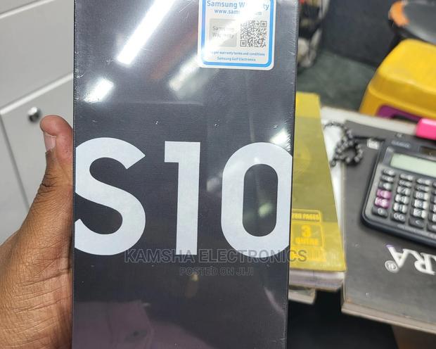 New Samsung Galaxy S10 128 GB White - main view