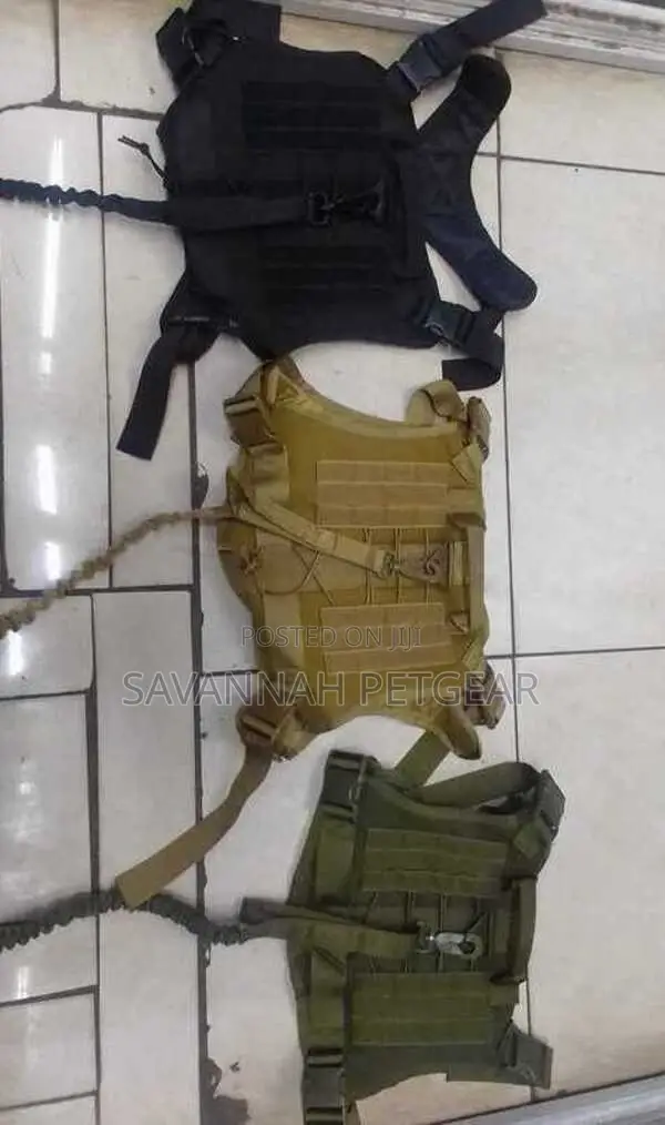Tactical Service Dog Training Hunting Military Police Dog Harness