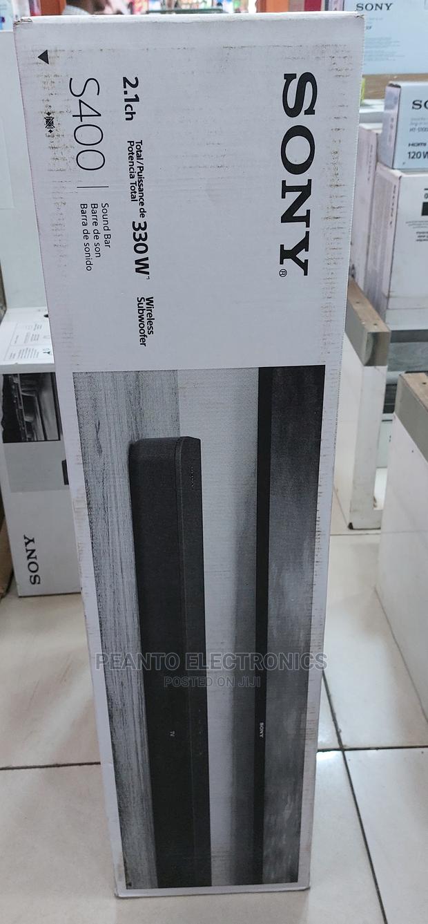 Sony Ht-S400 2.1ch Soundbar With Powerful Wireless Subwoofer