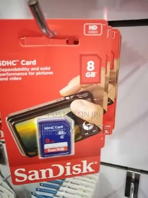 Sandisk 8GB SDHC Memory Card