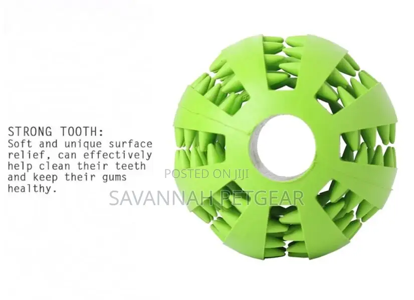 Bouncy Fetch Dog Toy Teeth Cleaning Treat Ball for Dog, 7c