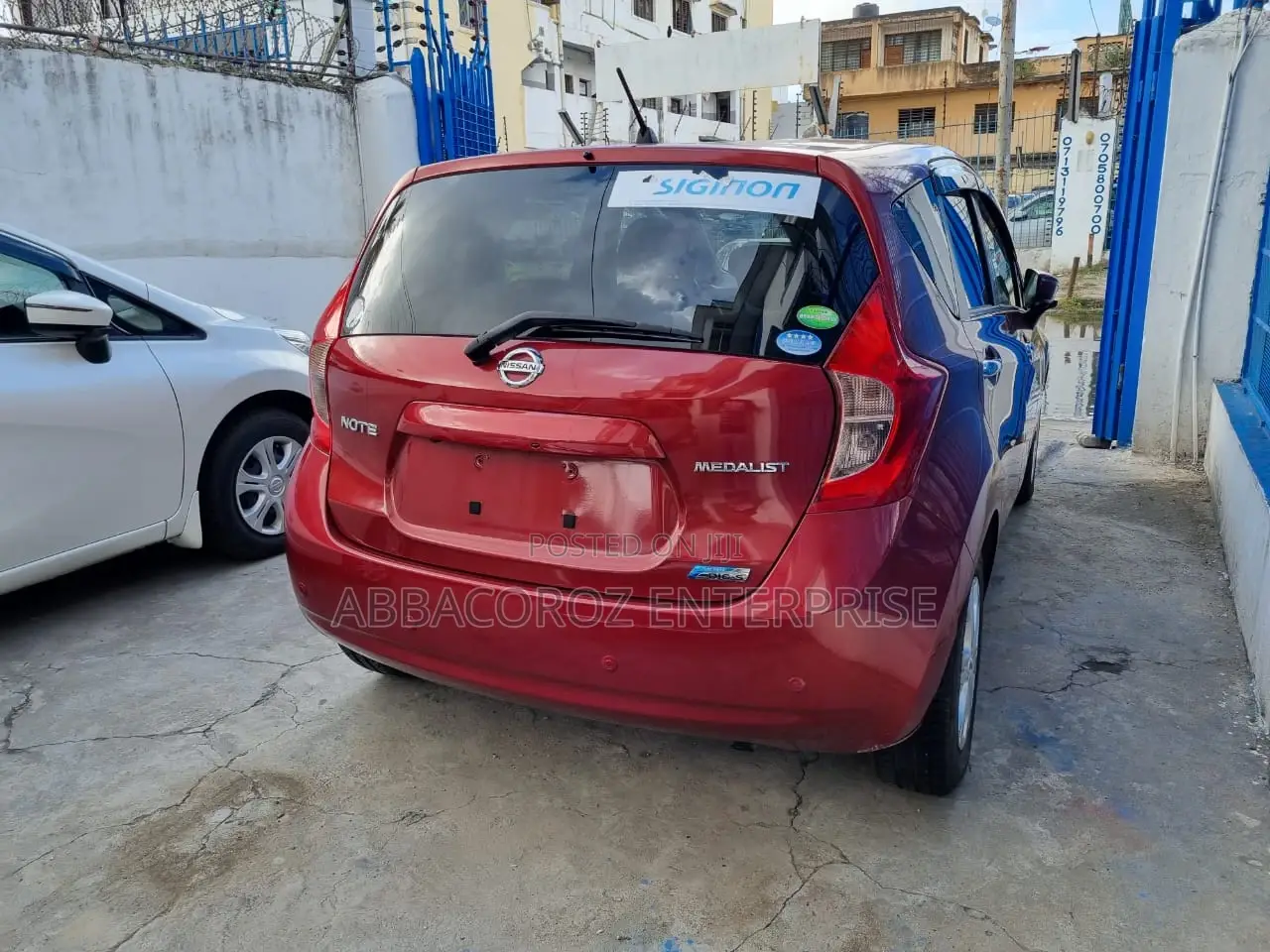 Nissan Note 2015 Red