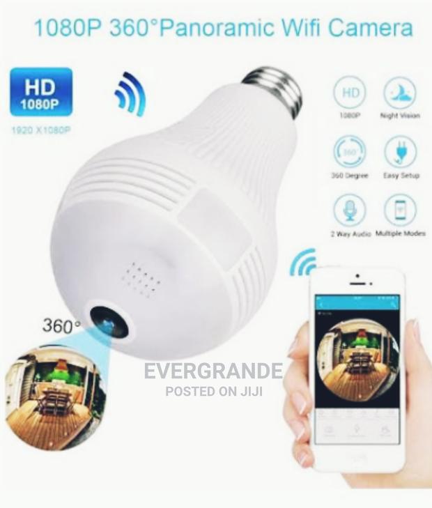 Home Security Wifi Bulb Camera. - main view