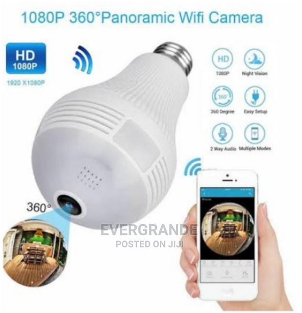Affordable Home Security Wifi Bulbs Camera.