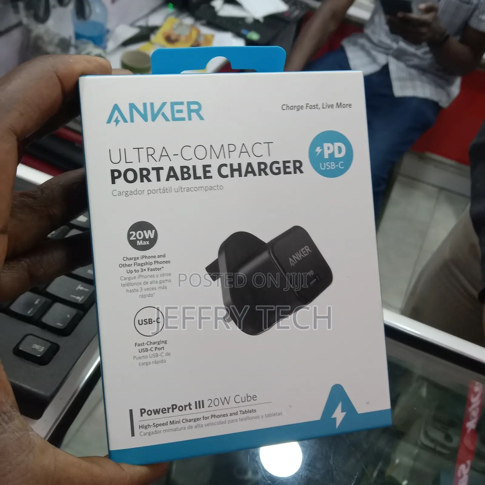 Anker A2631 20W Powerport Nano III Wall Charger Type C Power