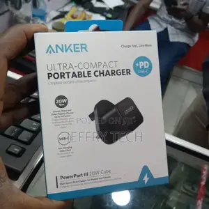 Anker A2631 20W Powerport Nano III Wall Charger Type C Power