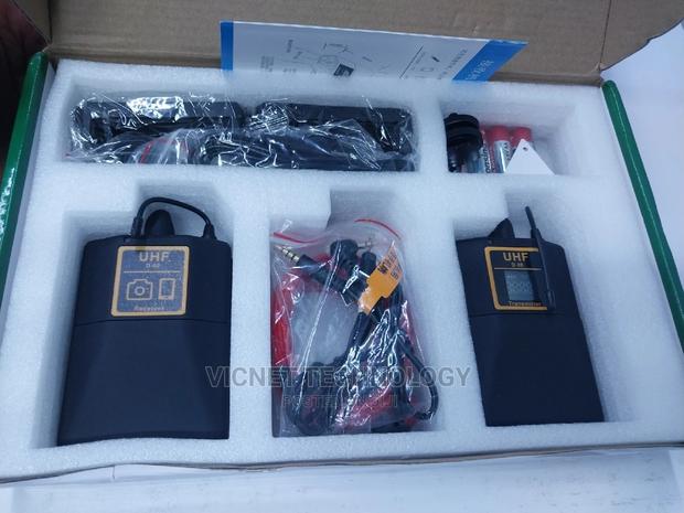 Single Channel Wireless Uhf Microphone - main view