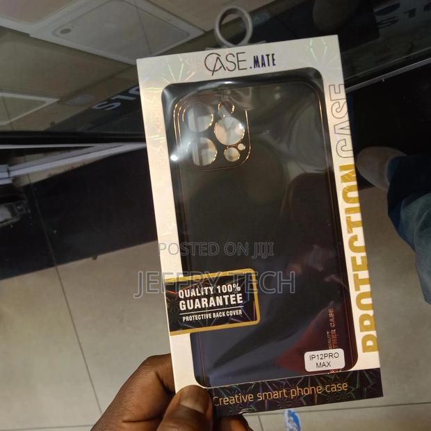 Case Mate Leather Black Case For12pro Max - thumbnail 3