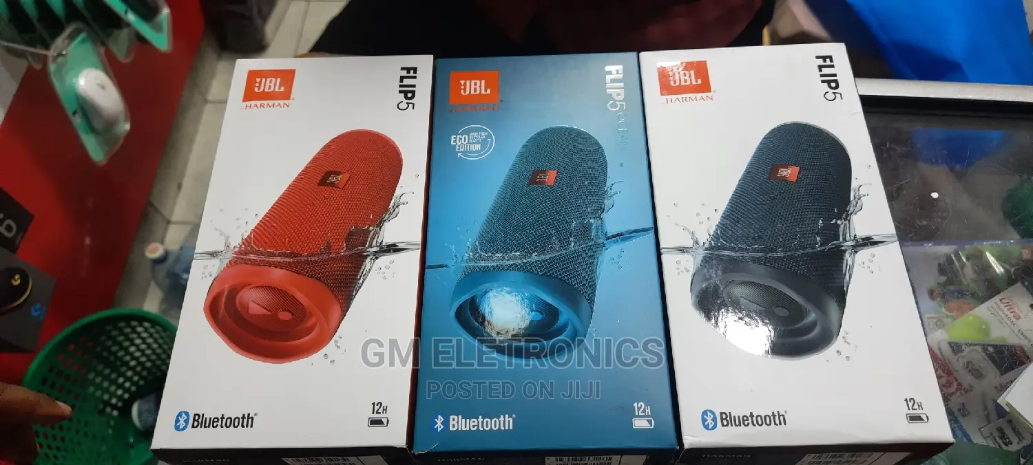 Flip 5 Portable Bluetooth Speaker.