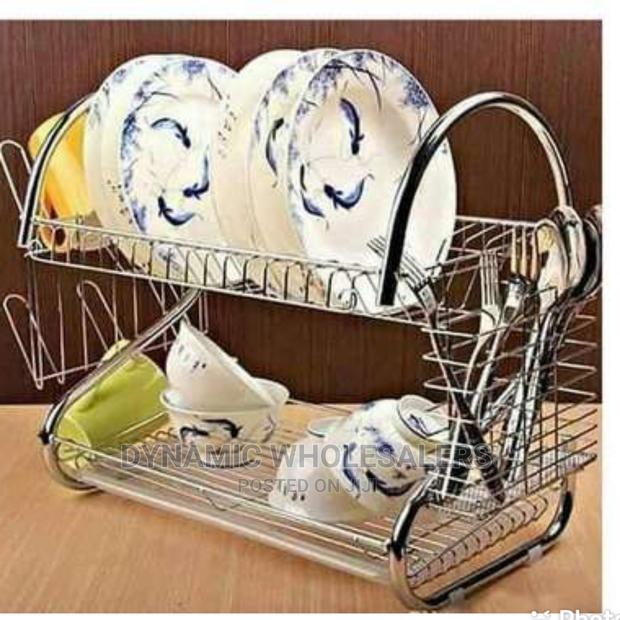,**2 Tier Quality Dish Rack